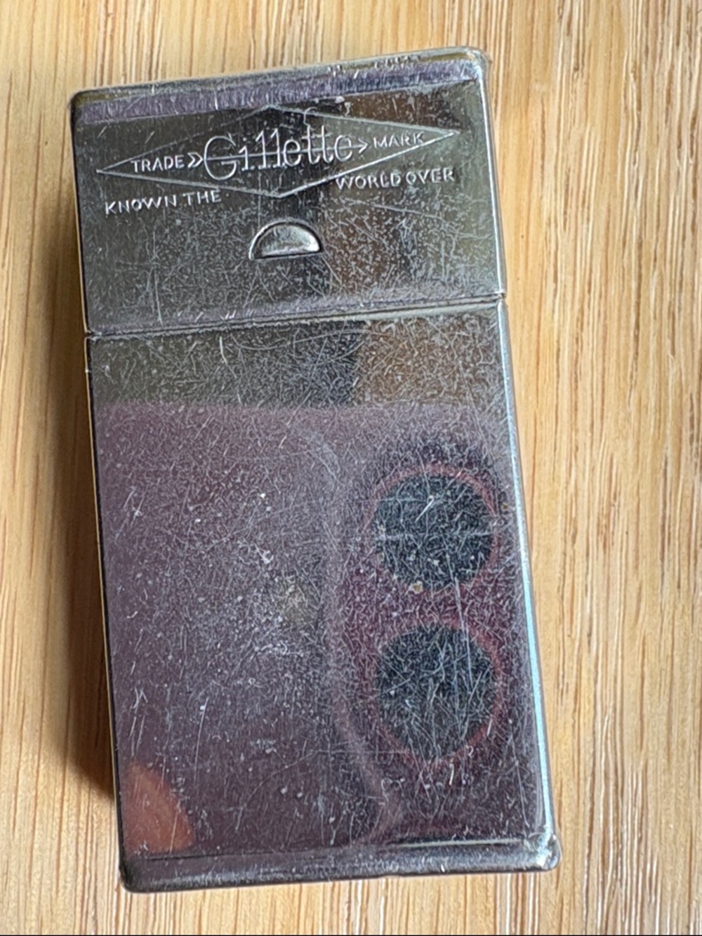 Vintage Gillette Razor Blade Box